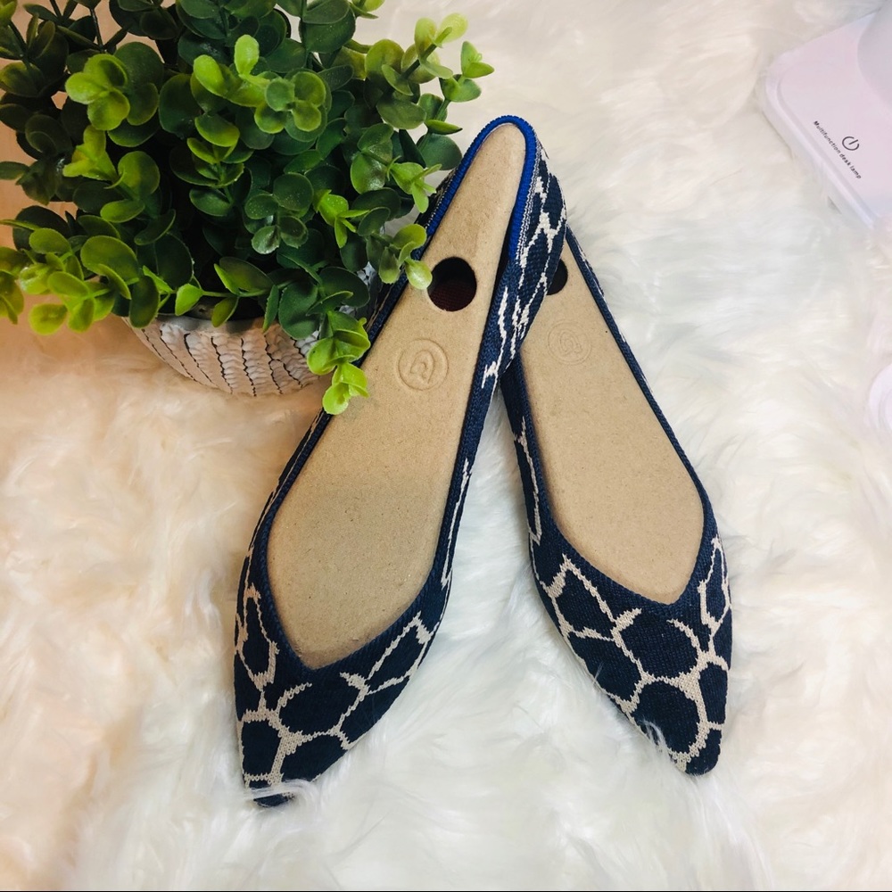 ROTHY’S BNIB Indigo Giraffe Point - Picture 2 of 14